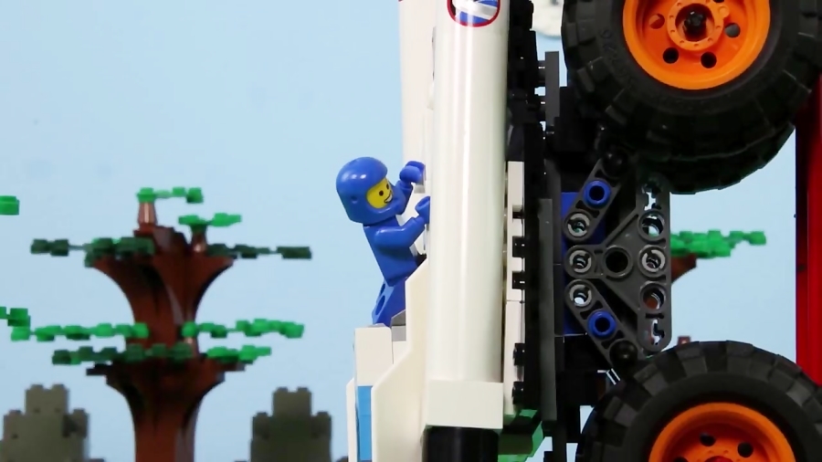 کارتون لگو آجری ها Lego Bricks - قسمت 19 - آزمایش مرد عنکبوتی